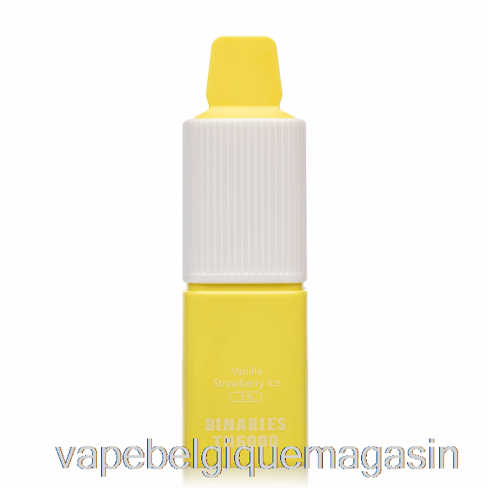 Vape Belgique Horizon Binaires Th6000 Glace Vanille Fraise Jetable